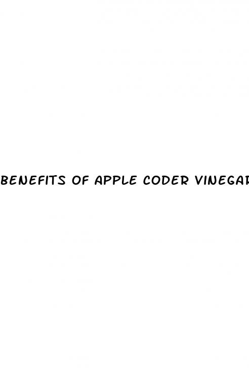 benefits of apple coder vinegar