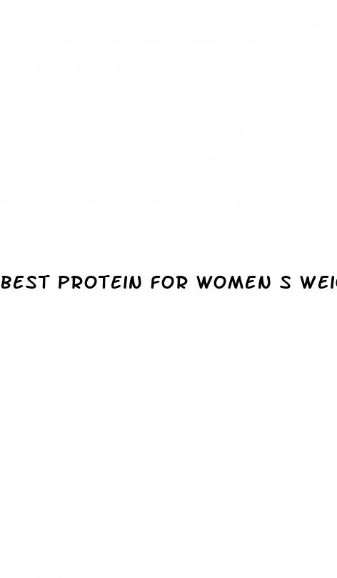 best protein for women s weight loss