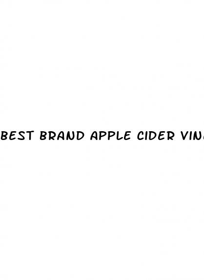 best brand apple cider vinegar