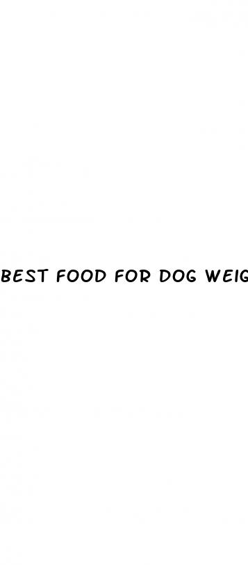 best food for dog weight loss
