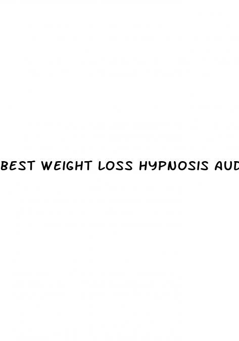 best weight loss hypnosis audio