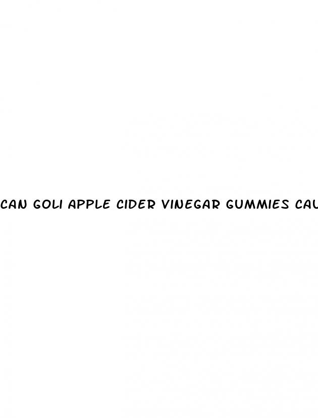 can goli apple cider vinegar gummies cause diarrhea