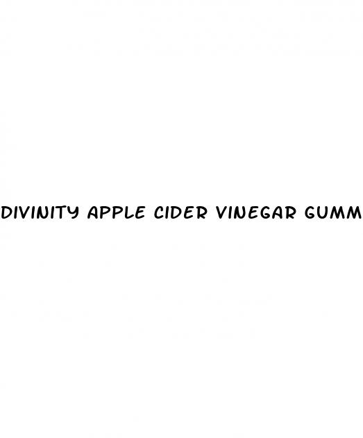 divinity apple cider vinegar gummies
