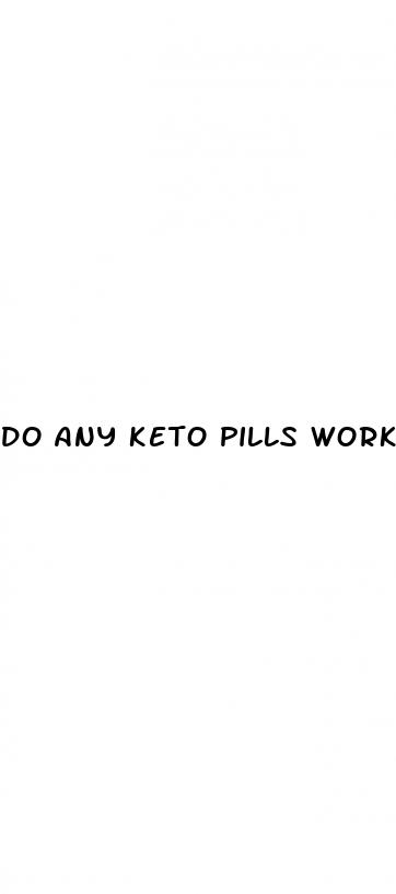 do any keto pills work