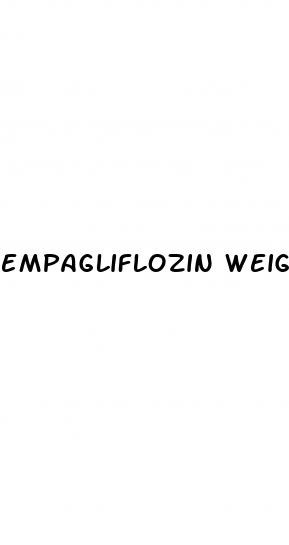 empagliflozin weight loss