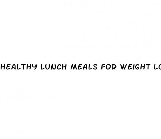 healthy lunch meals for weight loss