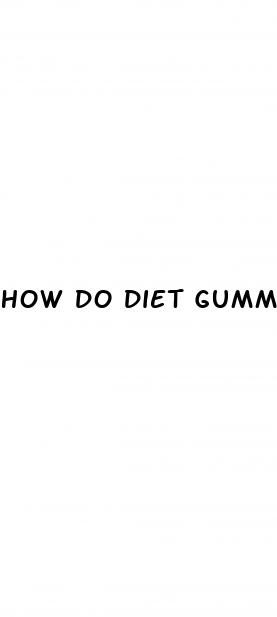 how do diet gummies work