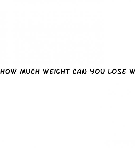 how much weight can you lose with water pills