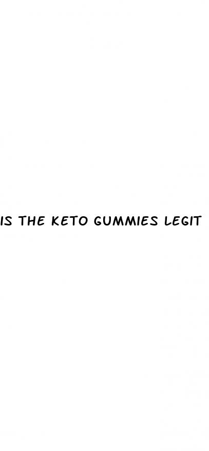 is the keto gummies legit