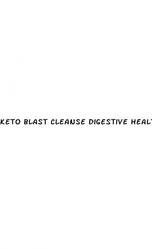 keto blast cleanse digestive health supplement