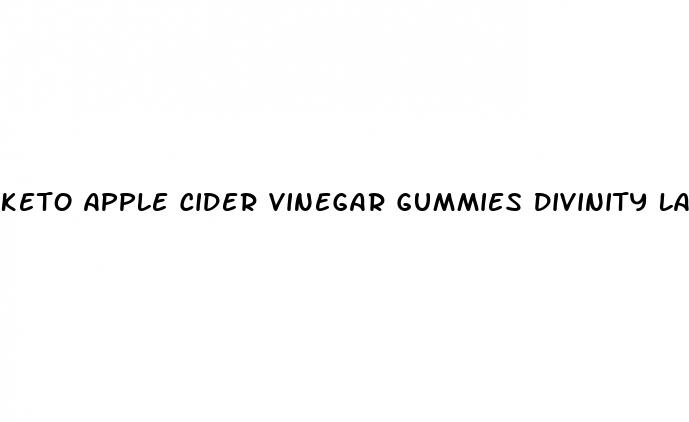 keto apple cider vinegar gummies divinity labs