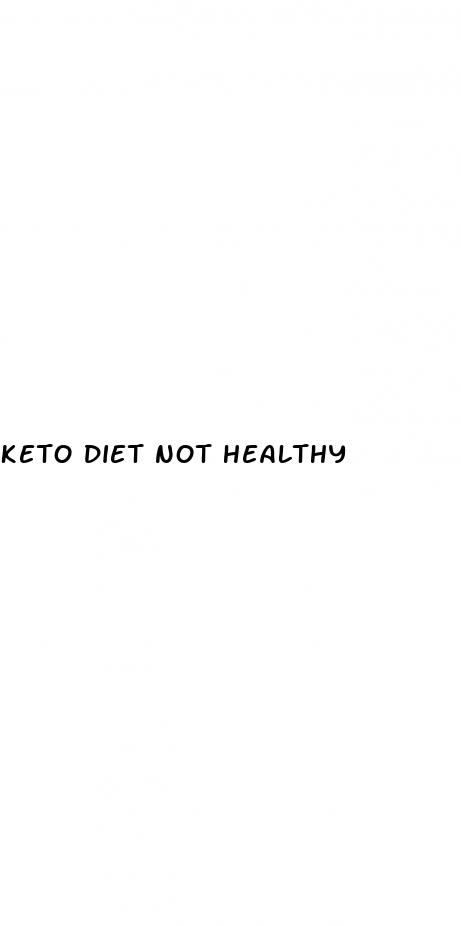 keto diet not healthy