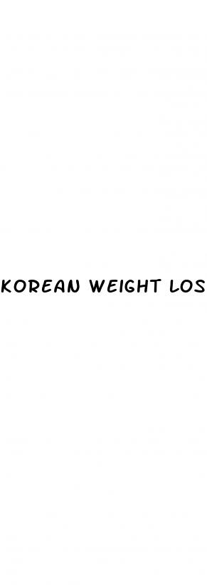 korean weight loss pills