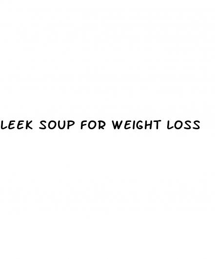leek soup for weight loss