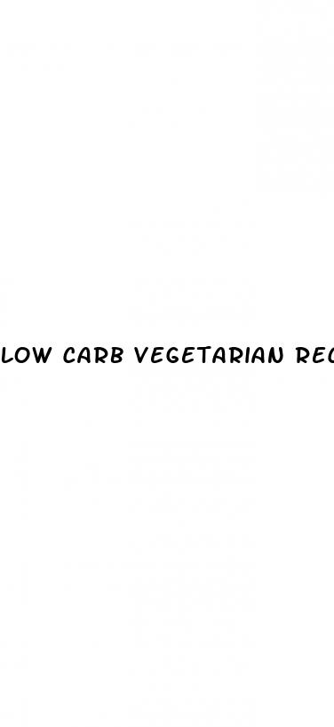low carb vegetarian recipes for weight loss
