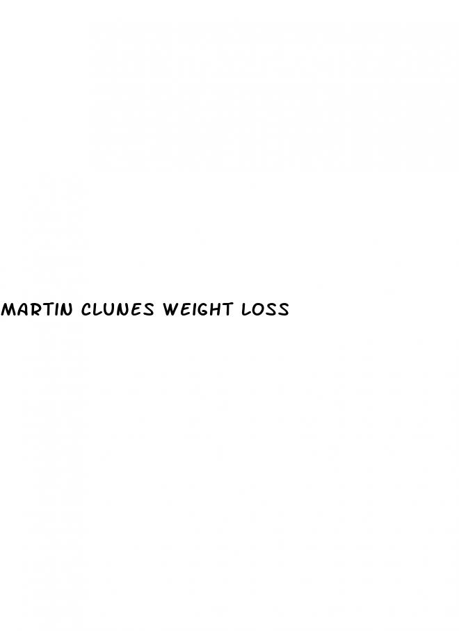 martin clunes weight loss