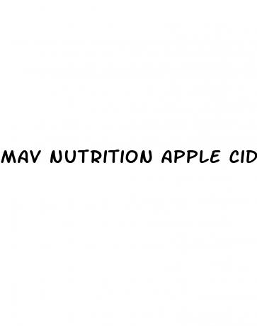 mav nutrition apple cider vinegar gummies