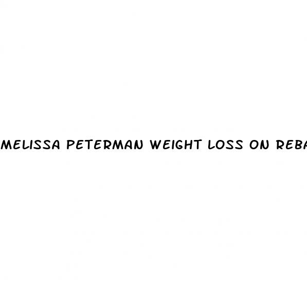 melissa peterman weight loss on reba