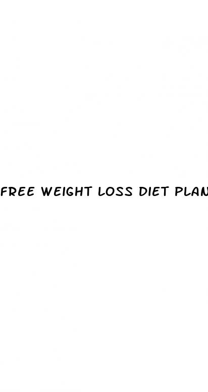 free weight loss diet plan