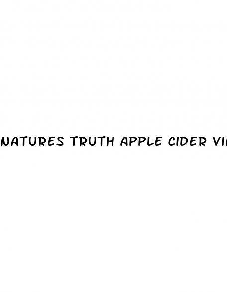 natures truth apple cider vinegar gummies with the mother