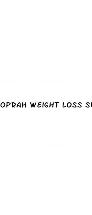oprah weight loss supplement