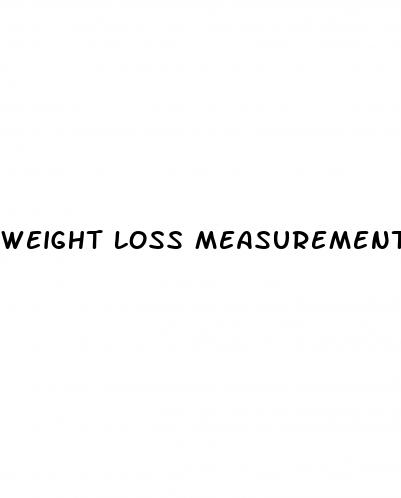 weight loss measurement tracker