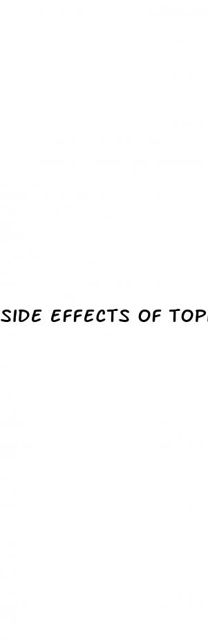 side effects of topiramate weight loss