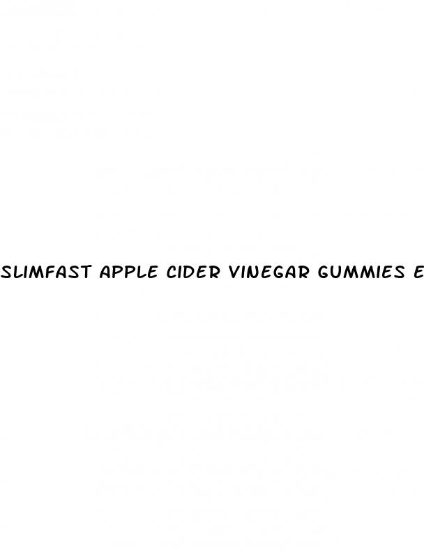 slimfast apple cider vinegar gummies en espa ol