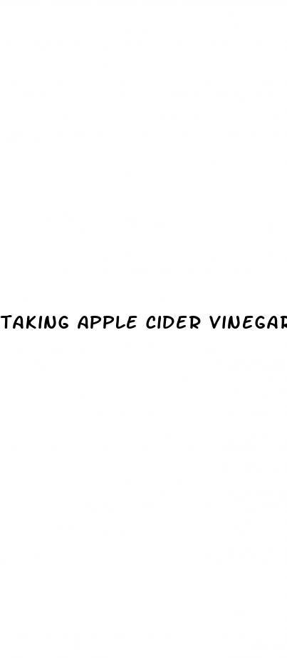 taking apple cider vinegar gummies
