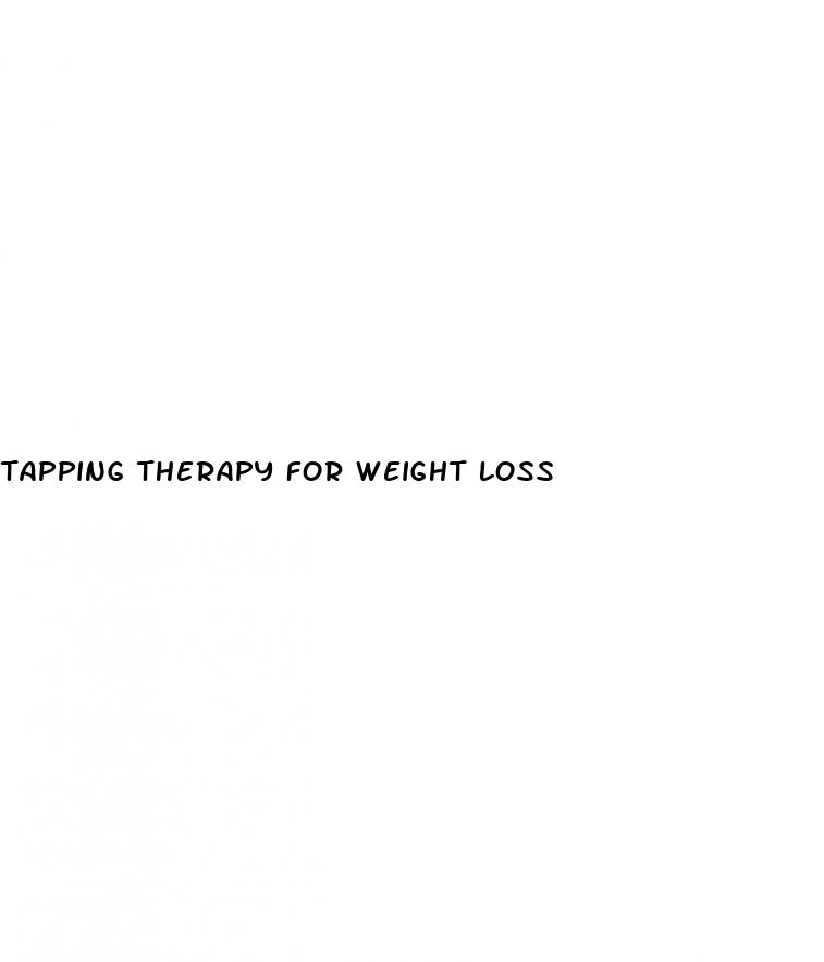 tapping therapy for weight loss