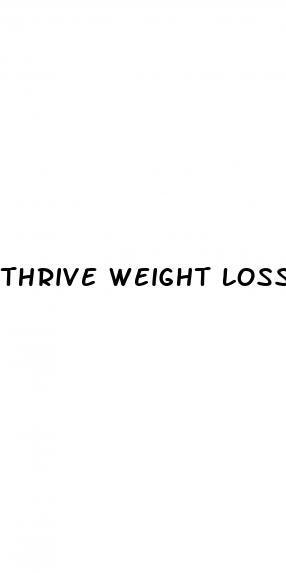 thrive weight loss program