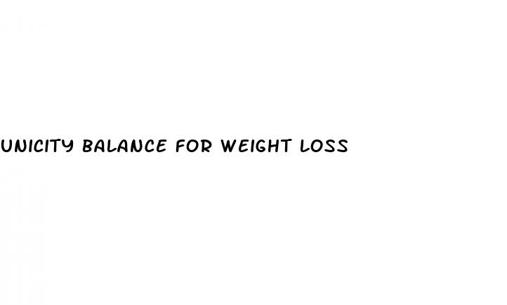 unicity balance for weight loss