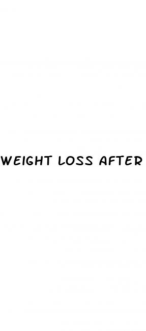 weight loss after colonoscopy