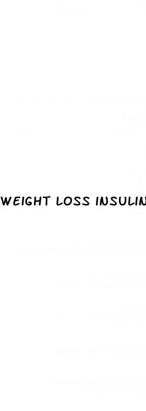 weight loss insulin resistance