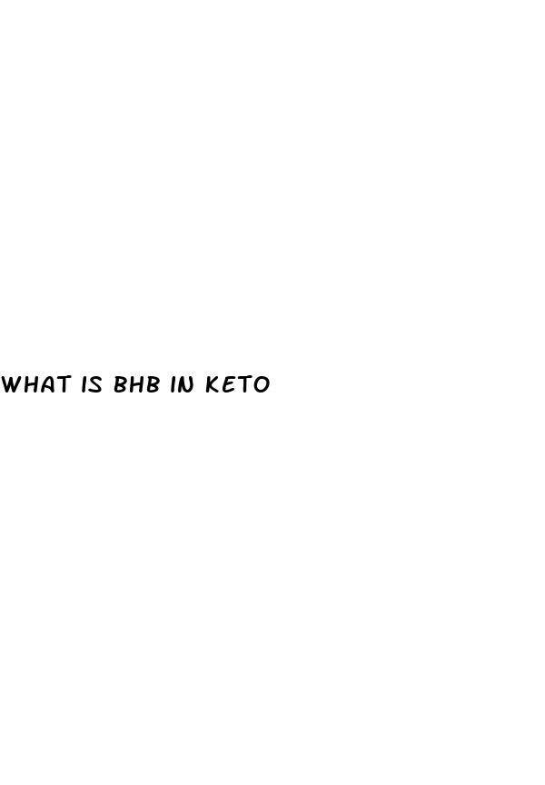 what is bhb in keto