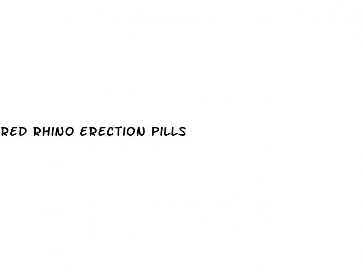 red rhino erection pills