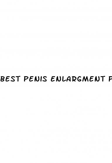 best penis enlargment pill