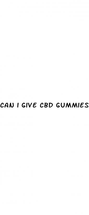 can i give cbd gummies to a dog