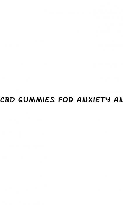 cbd gummies for anxiety and sleep