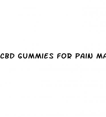 cbd gummies for pain management