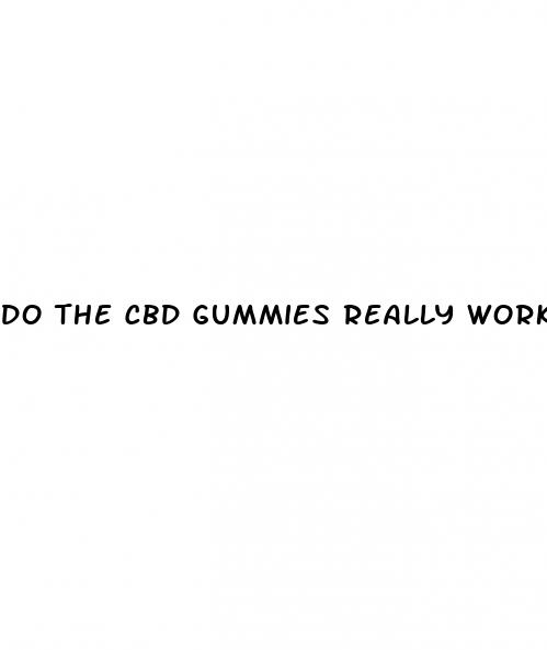 do the cbd gummies really work for ed