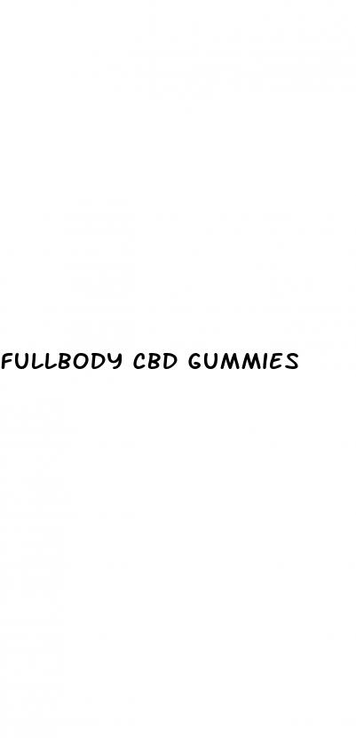 fullbody cbd gummies