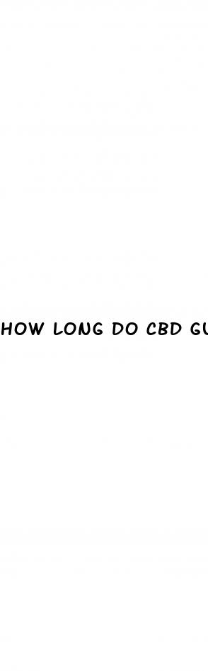 how long do cbd gummies last in urine