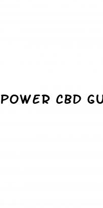 power cbd gummies for men