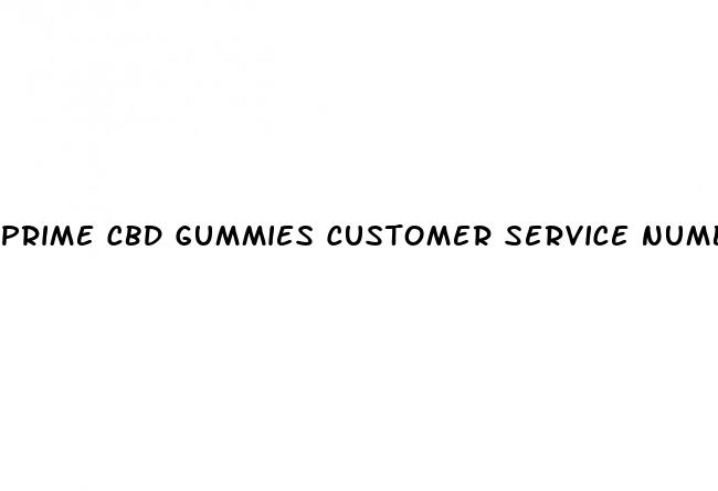 prime cbd gummies customer service number
