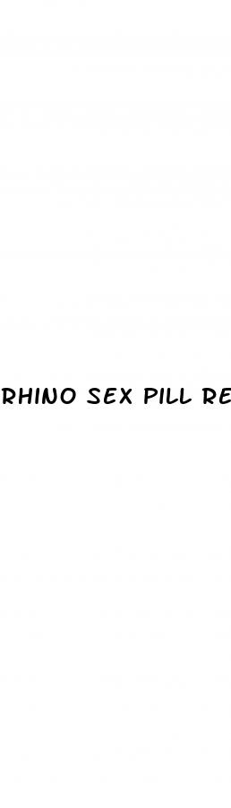 rhino sex pill review