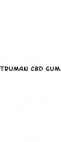 truman cbd gummies reviews