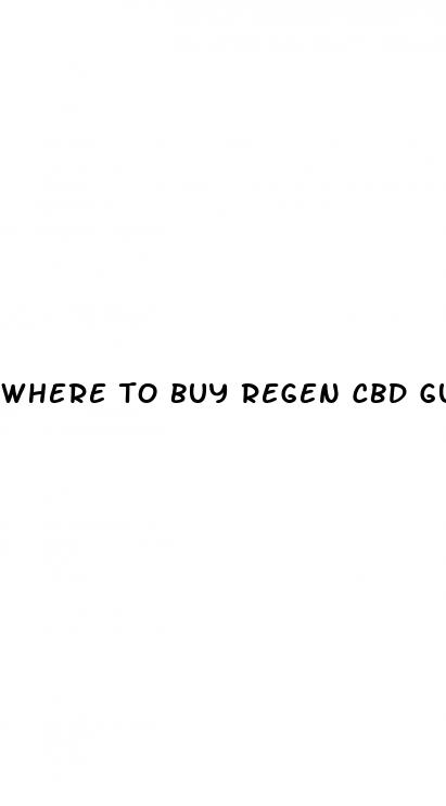 where to buy regen cbd gummies