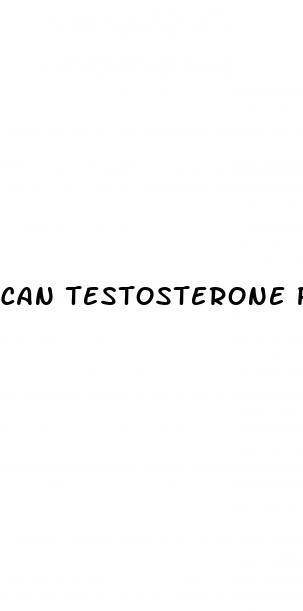 can testosterone pills help ed