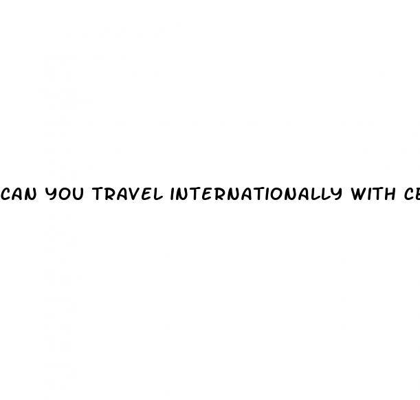 can you travel internationally with cbd gummies